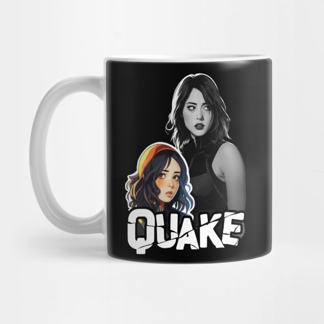 Skye - Daisy Johnson - Quake - white by AO01